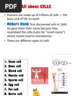 Chapter 3 Cells & Tissues