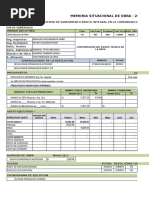 Formato N°8 Estado Situacional de Obras en Ejecucion