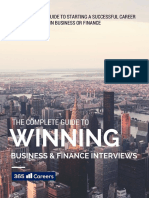 The Complete Guide To Winning Business Finance Interviews V1 PDF