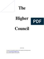 Poem: The Higher Council 