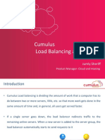 Cumulus Load Balancing As A Service: Jumly Sheriff