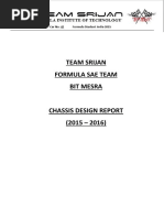 CHASSIS DESIGN REPORT Srijan - 5 PDF