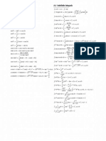 Signals and Systems Formula Sheet