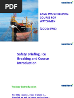 Basic Watchkeeping Course For Watchmen (Code: BWC)