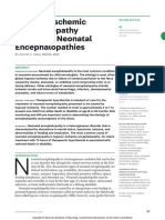 Hypoxic-Ischemic Encephalopathy and Other Neonatal Encephalopathies