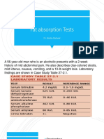 Fat Malabsorption