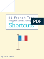 61 French Text Slang and Instant Messaging Shortcuts