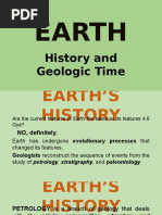 EARTH History and Geologic Time