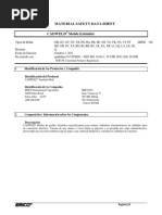 MSDS Moldes Español