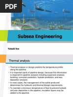 Insulation Thickness in Subsea Flowline