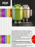 Android Runtime: Made By-Aastha Gaba