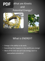 Kenetic and Potential Energy Powerpoint