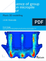 The in Uence of Group e Ects On Micropile Behaviour