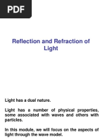 Reflection & Refraction of Light4 - 3-1