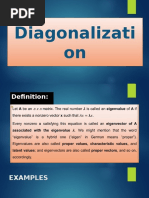 DIAGONLIZATION