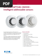 CAP320, CAPT340, CAH330 - Intelligent Addressable Sensors: Specifier's Guide