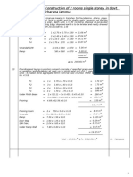 Detailed Estimate For Construction of 2 Rooms Single Storey in Govt. Primary School at Belicharana Jammu