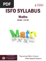 ISFO Syllabus Maths