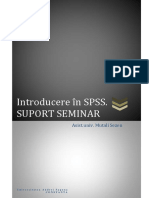 Introducere in SPSS