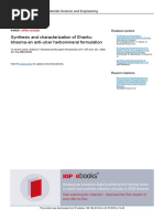 Synthesis and Characterization of Shanku Bhasma-An Anti-Ulcer Herbomineral Formulation