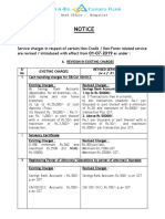 Canara Bank Charges 2019