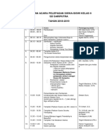 Susunan Acara Pelepasan