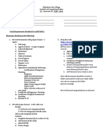 Capstone 2 Final Requirement Checklist 2019