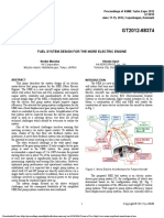 Fuel System Design For The More Electric Engine