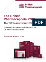 The British Pharmacopoeia 2015