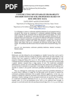 Constructing Multivariate Probability Distribution For Soil Properties Based On Site-Specific Data