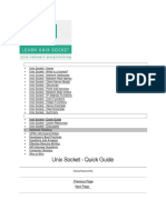 Unix Socket - Quick Guide