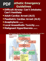 Emergency Guidelines