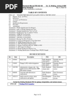 Engineering Standards Manual STD-342-100 Ch. 13, Welding, Joining & NDE Volume 1, General Welding Standards