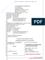 19-06-12 Continental Antisuit Injunction Motion Against Nokia