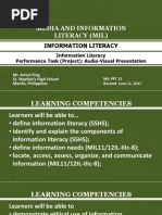 Mil - Information Literacy