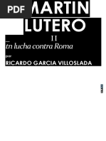 Garcia Villoslada Ricardo Martin Lutero 02 en Lucha Contra Roma