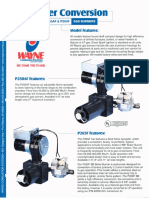 Wayne P250AF P265F Gas Burner Spec Sheet