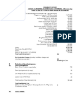 Feasibility - HDPE Drum - Costing Based On 2011 Data