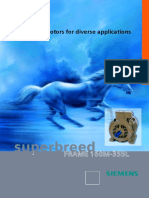 Superbreed Frame 160M-355L Datasheet