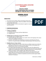 MACIPRISA Athletic Guidelines Rev. 2018-1-1