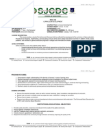 Edu 105 Curr Development - Obe Syllabus