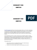 Exhaust Fan Switch: The NTP Standard