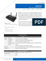 2.4Ghz 300Mbps Gigabit 11N VPN Router