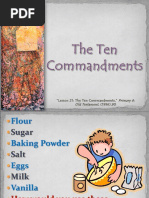 6-21 The Ten Commandments