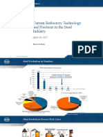 Current Refractory Technology and Practices in The Steel Industry