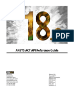 Ansys Act API Reference Guide