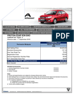 Proton Edar SDN BHD: Effective Date: 1 September 2018