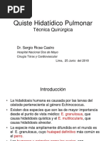 Quiste Hidatídico Pulmonar