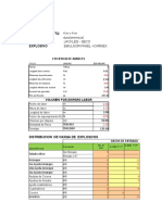 Perforacion y Voladura Excel