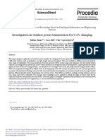 Investigation in Wireless Power Transmission For UAV Charging